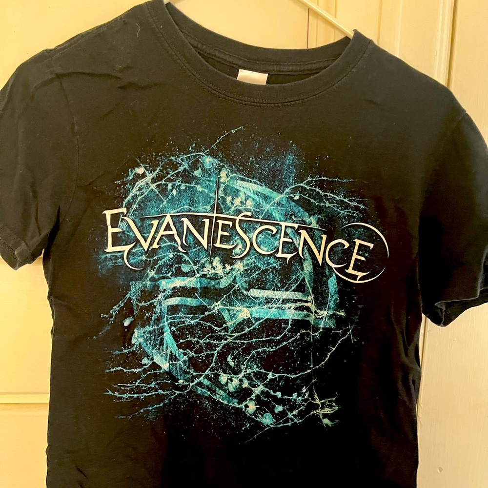 Evanescence concert tee size small from 2007.